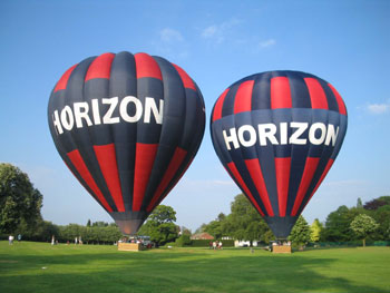 champagne balloon flight