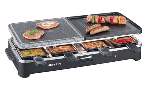 raclette severin piedra y grill